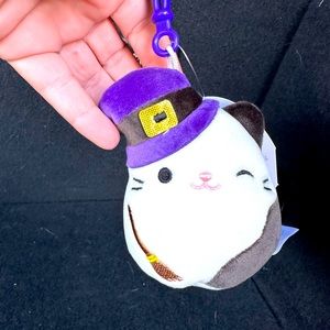 NWT 3” Cam Squishmallow clip